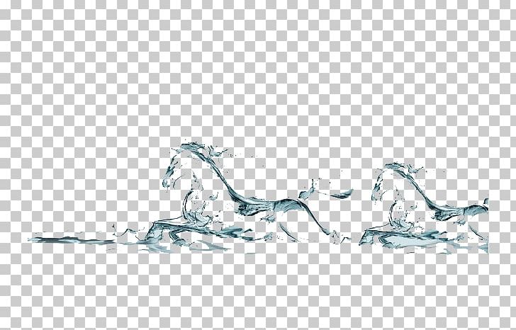 Water Horse Water Horse Brush PNG, Clipart, Animals, Art, Athlete Running, Athletics Running, Black And White Free PNG Download
