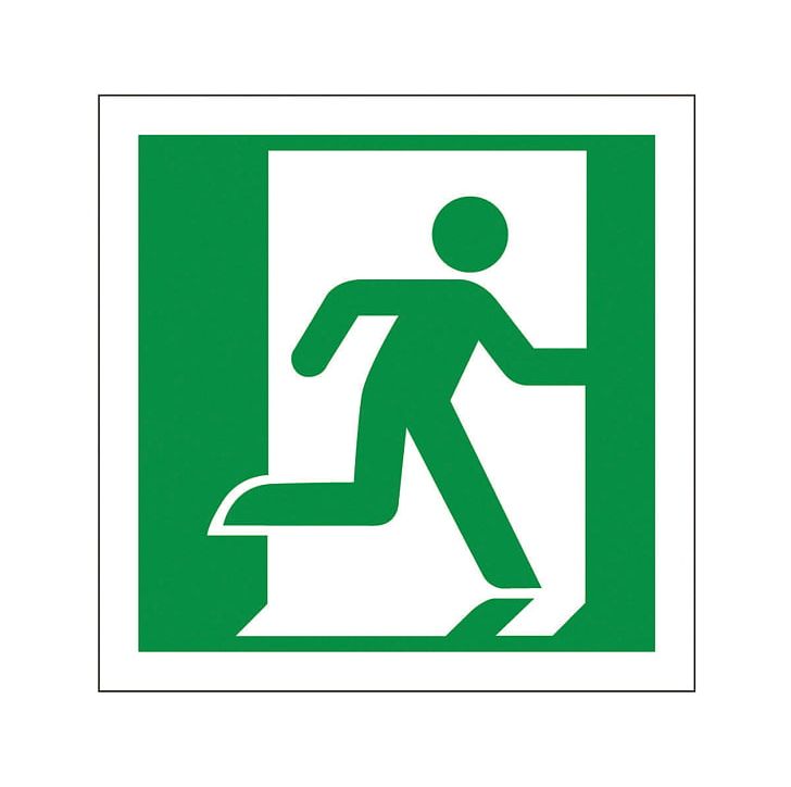 Exit Sign Emergency Exit Fire Safety Sticker PNG, Clipart, Area, Arrow, Brand, Dangerous Goods, Emergency Free PNG Download