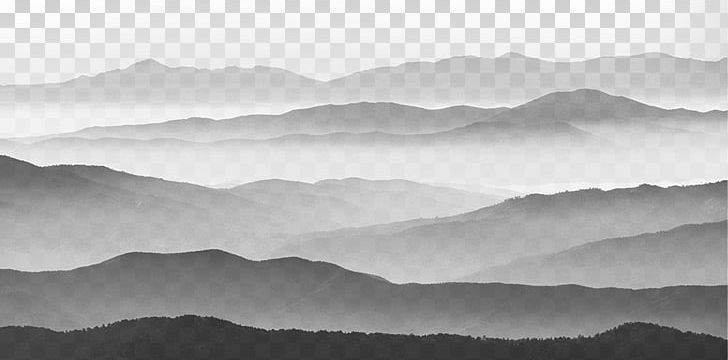 Black And White Photography PNG, Clipart, Cartoon Mountains, Cloud, Computer, Computer Wallpaper, Copyright Free PNG Download