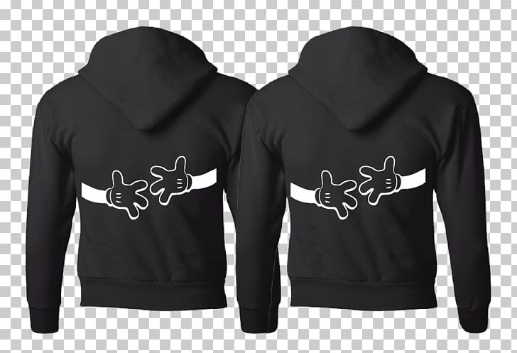 T Shirt Minnie Mouse Mickey Mouse Hoodie Png Clipart Black