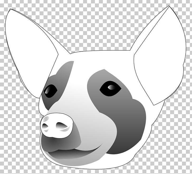 Dog Whiskers Snout Cattle Pig PNG, Clipart, Animals, Black And White, Canidae, Carnivoran, Cattle Free PNG Download
