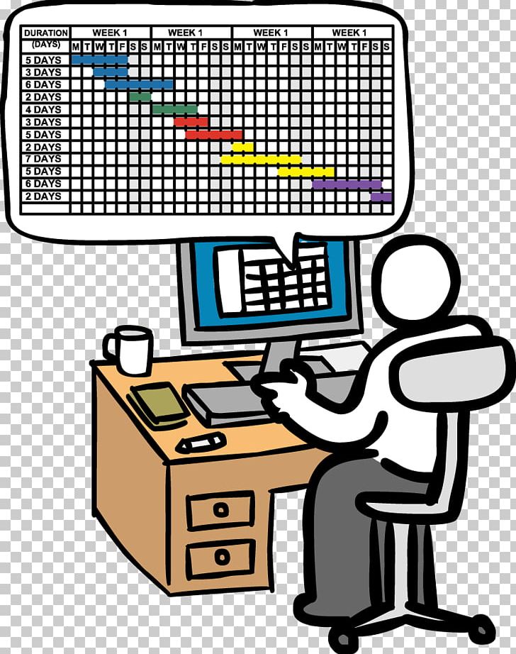 Gantt Chart Project Manager PNG, Clipart, Area, Behavior, Cartoon, Chart, Communication Free PNG Download