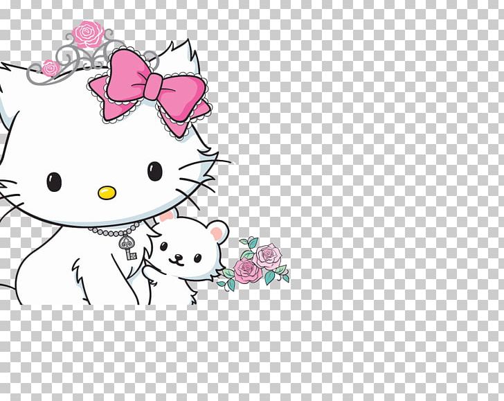 Hello Kitty Kitten Cat Desktop PNG, Clipart, Animals, Carnivoran, Cartoon, Cat Like Mammal, Cuteness Free PNG Download