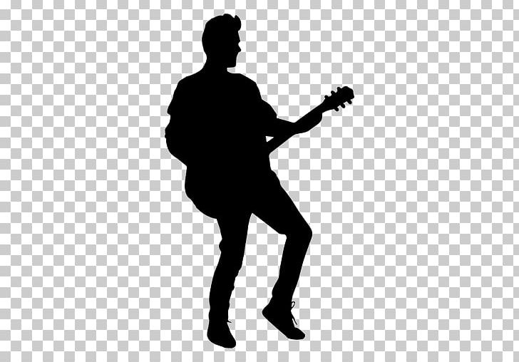 Silhouette Guitarist Musician PNG, Clipart, Animals, Arm, Black, Black And White, Concert Free PNG Download