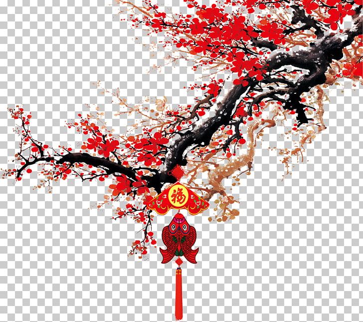 Chinese New Year Budaya Tionghoa Poster Festival New Years Day PNG, Clipart, Art, Bainian, Blossom, Branch, Budaya Tionghoa Free PNG Download