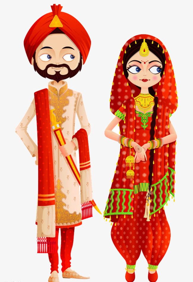 Indian Wedding PNG, Clipart, Bride, Groom, Indian, Indian Bride, Indian Clipart Free PNG Download