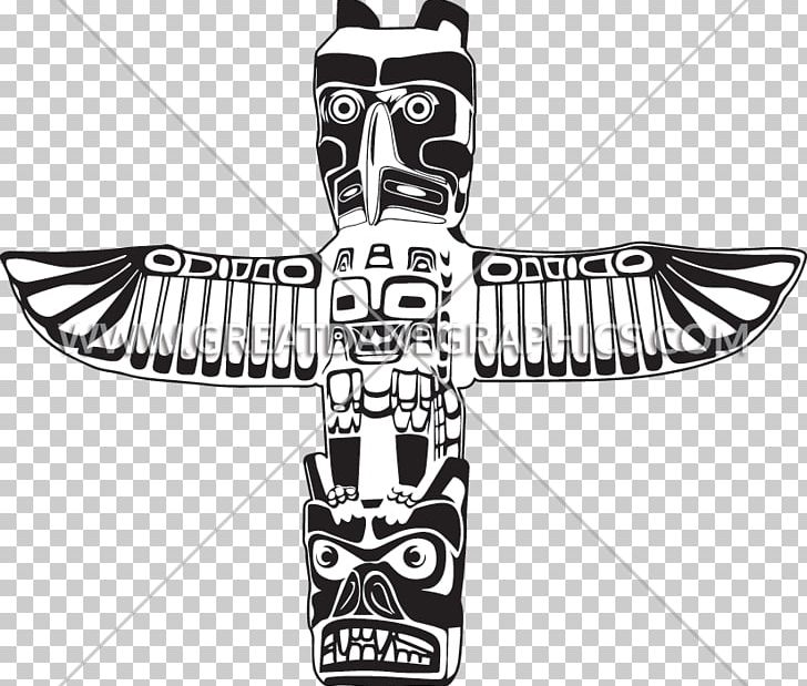 Totem Pole Drawing Art PNG, Clipart, Art, Black And White, Digital Art ...