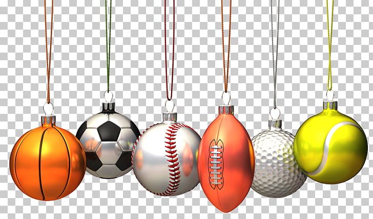 Download Christmas Ornament Sport Basketball Football PNG, Clipart ...