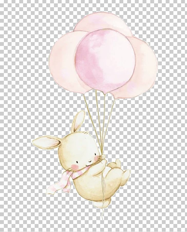 European Rabbit Watercolor Painting Drawing PNG, Clipart, Art, Balloon, Canvas, Canvas Print, Child Free PNG Download