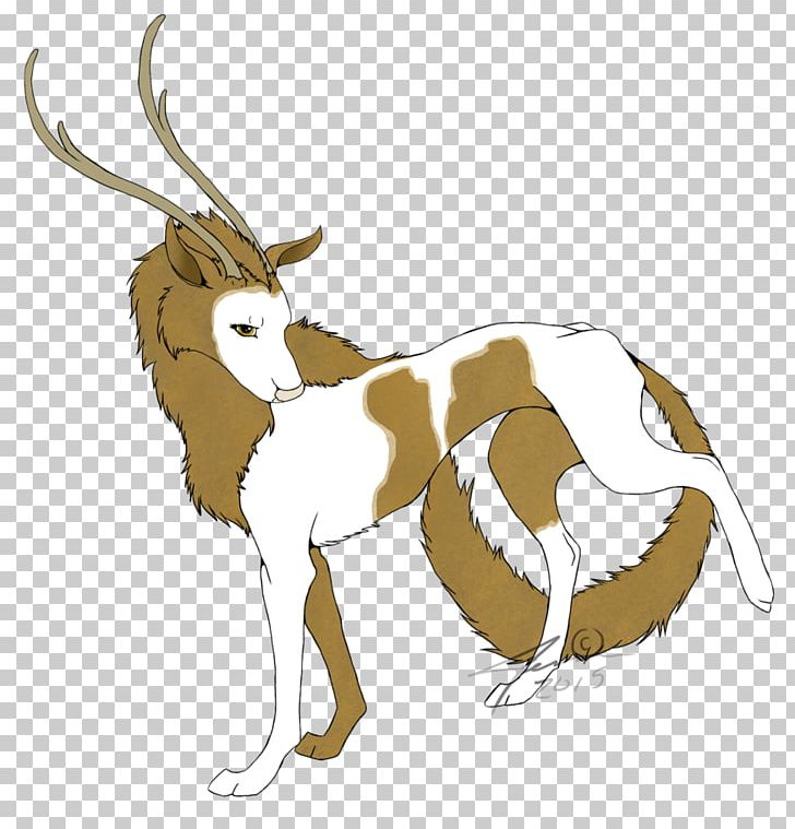 Reindeer Springbok Cattle Horse Mammal PNG, Clipart, Antelope, Antler, Cattle, Cattle Like Mammal, Character Free PNG Download