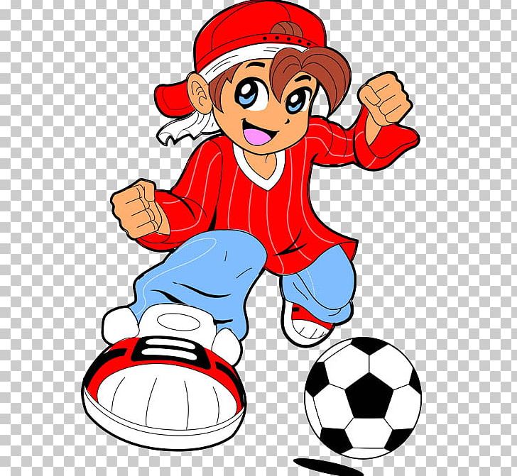 Cartoon Character Illustration PNG, Clipart, Anime, Area, Artwork, Ball, Boy Free PNG Download