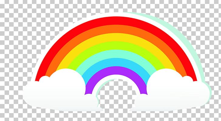 Rainbow Cartoon Cloud PNG, Clipart, Circle, Cloud Iridescence, Color, Comics, Computer Wallpaper Free PNG Download
