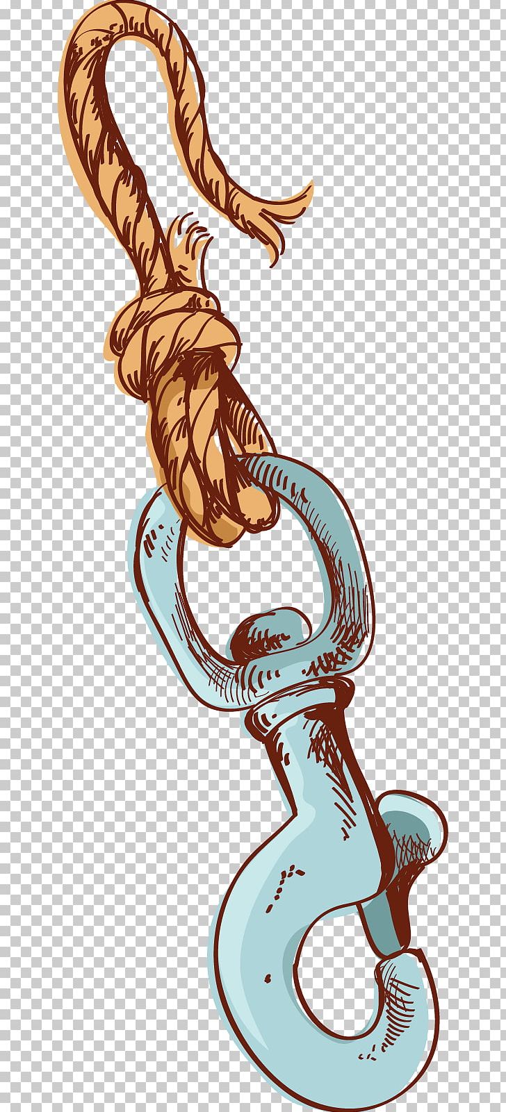 Rope Fish Hook PNG, Clipart, Computer Software, Decoration, Diagram, Download, Fictional Character Free PNG Download
