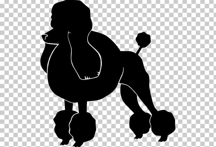 Standard Poodle The Poodle Silhouette PNG, Clipart, Animals, Arm, Black, Black And White, Carnivoran Free PNG Download