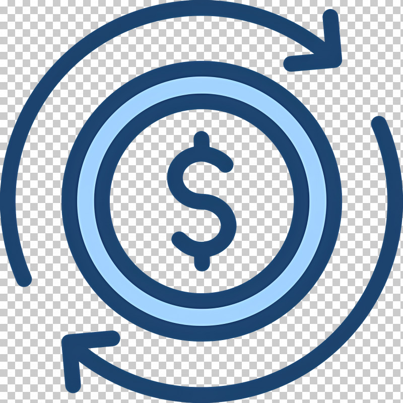Investment Flow - Dollar Sign With Rotating Arrows Icon PNG, Clipart ...