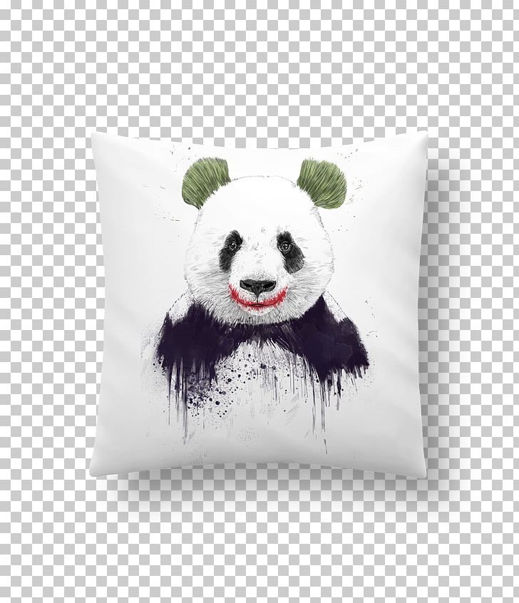 Joker Giant Panda Batman T-shirt Poster PNG, Clipart, Art, Batman, Bear, Canvas, Canvas Print Free PNG Download