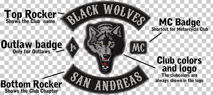 Motorcycle Club Motorcycle Helmets Association Vintage Motor Cycle Club PNG, Clipart, Association, Black And White, Black Wolf, Brand, Embroidered Patch Free PNG Download