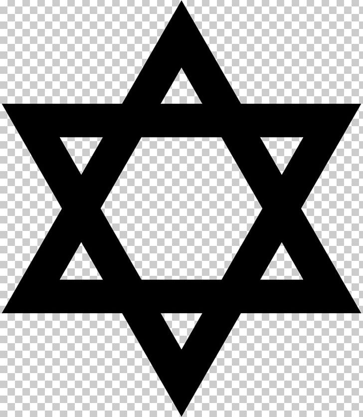 Star Of David Judaism Symbol Magen David Adom PNG, Clipart, Angle, Area, Bible, Black, Black And White Free PNG Download