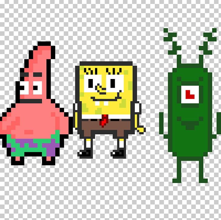 Patrick Star Plankton GIF PNG, Clipart, Area, Art Pixel, Bob, Drawing, Github Free PNG Download