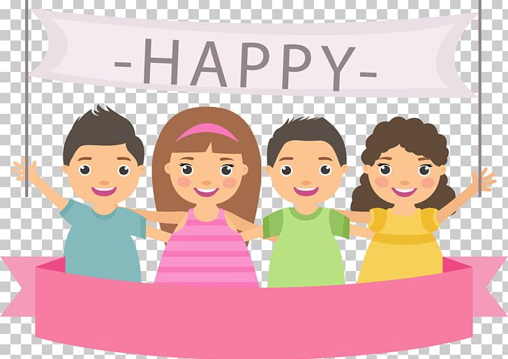 Friendship Day Love Illustration PNG, Clipart, Cartoon, Child, Children, Conversation, Friendship Free PNG Download