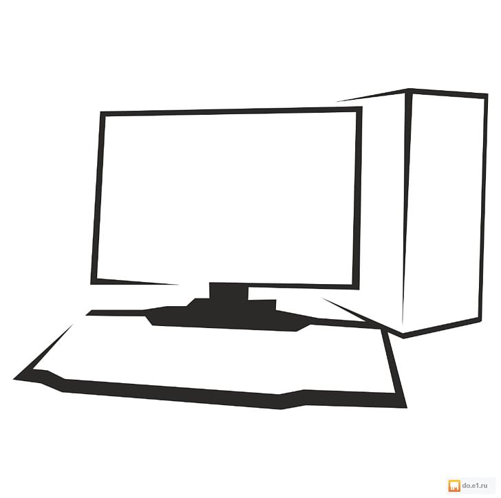 Laptop Computer Keyboard Desktop Computers Computer Monitors Personal Computer PNG, Clipart, Angle, Area, Black, Black And White, Cdr Free PNG Download