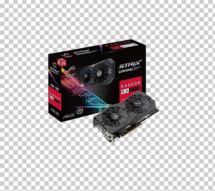 Graphics Cards & Video Adapters AMD Radeon RX 580 GDDR5 SDRAM AMD Radeon 500 Series PNG, Clipart, Advanced Micro Devices, Asus, Cable, Computer Component, Digital Visual Interface Free PNG Download