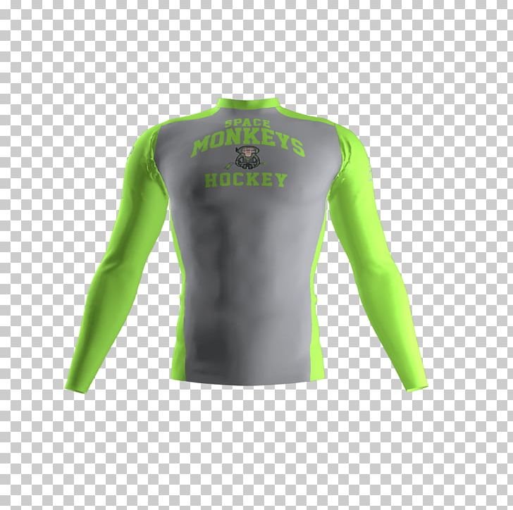 Sleeve Shirt Monkey Jersey Compression Garment PNG, Clipart, Active Shirt, Capillary Action, Compression Garment, Green, Hockey Free PNG Download