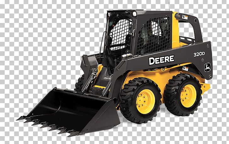 John Deere Skid-steer Loader Heavy Machinery Tracked Loader PNG, Clipart, Architectural Engineering, Automotive Exterior, Automotive Tire, Backhoe Loader, Heavy Machinery Free PNG Download