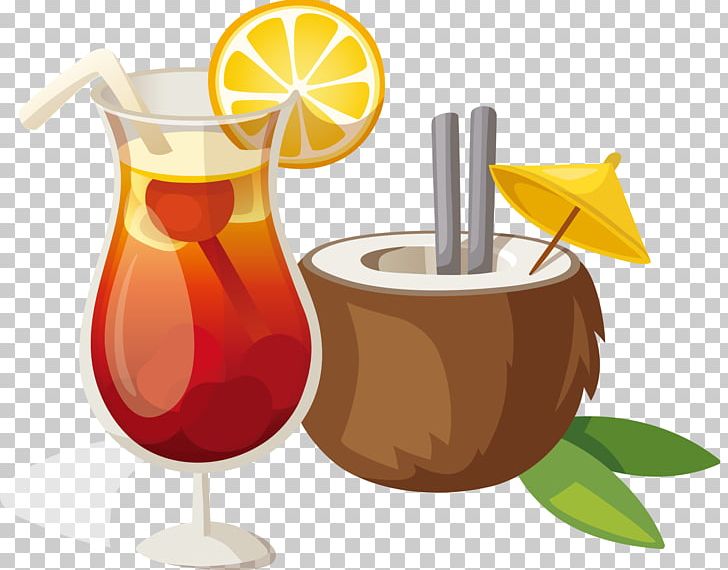 Juice Cocktail Coconut Water Drink PNG, Clipart, Android Application Package, Beach, Cocktail Garnish, Coconut, Coconut Leaves Free PNG Download