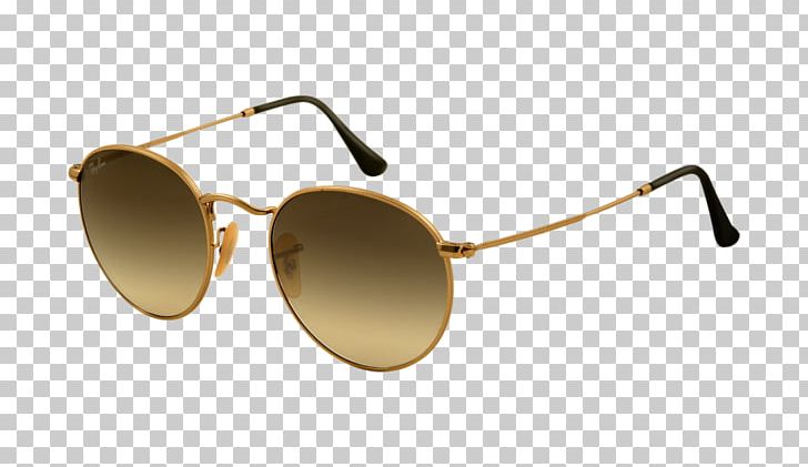 Ray-Ban Round Metal Aviator Sunglasses PNG, Clipart, Aviator Sunglasses, Beige, Brown, Discounts And Allowances, Eyewear Free PNG Download