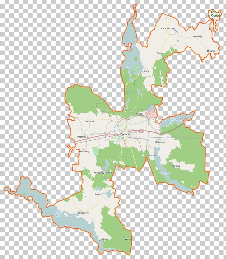 Złocieniec Zatonie PNG, Clipart, Area, City, City Map, Ecoregion, Located Free PNG Download