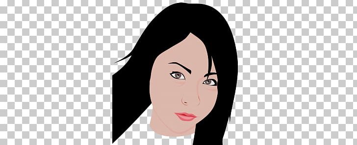 Face Black Hair Head PNG, Clipart, Beauty, Black Hair, Brown Hair, Cartoon, Cheek Free PNG Download