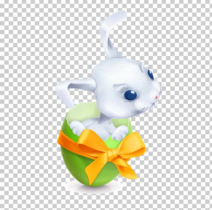 Easter Bunny Cartoon Illustration PNG, Clipart, Animals, Art, Bow, Cat, Color Pencil Free PNG Download