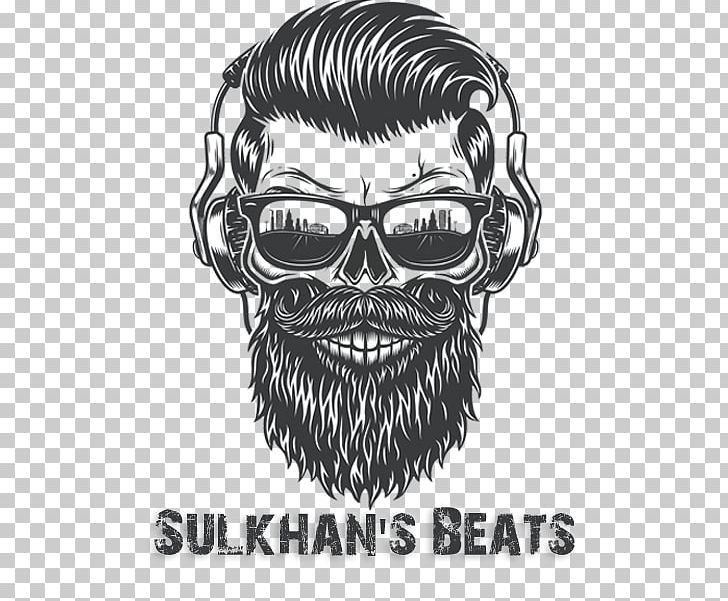 Skull Drawing Beard PNG, Clipart, Art, Beard, Beats, Black And White, Bone Free PNG Download