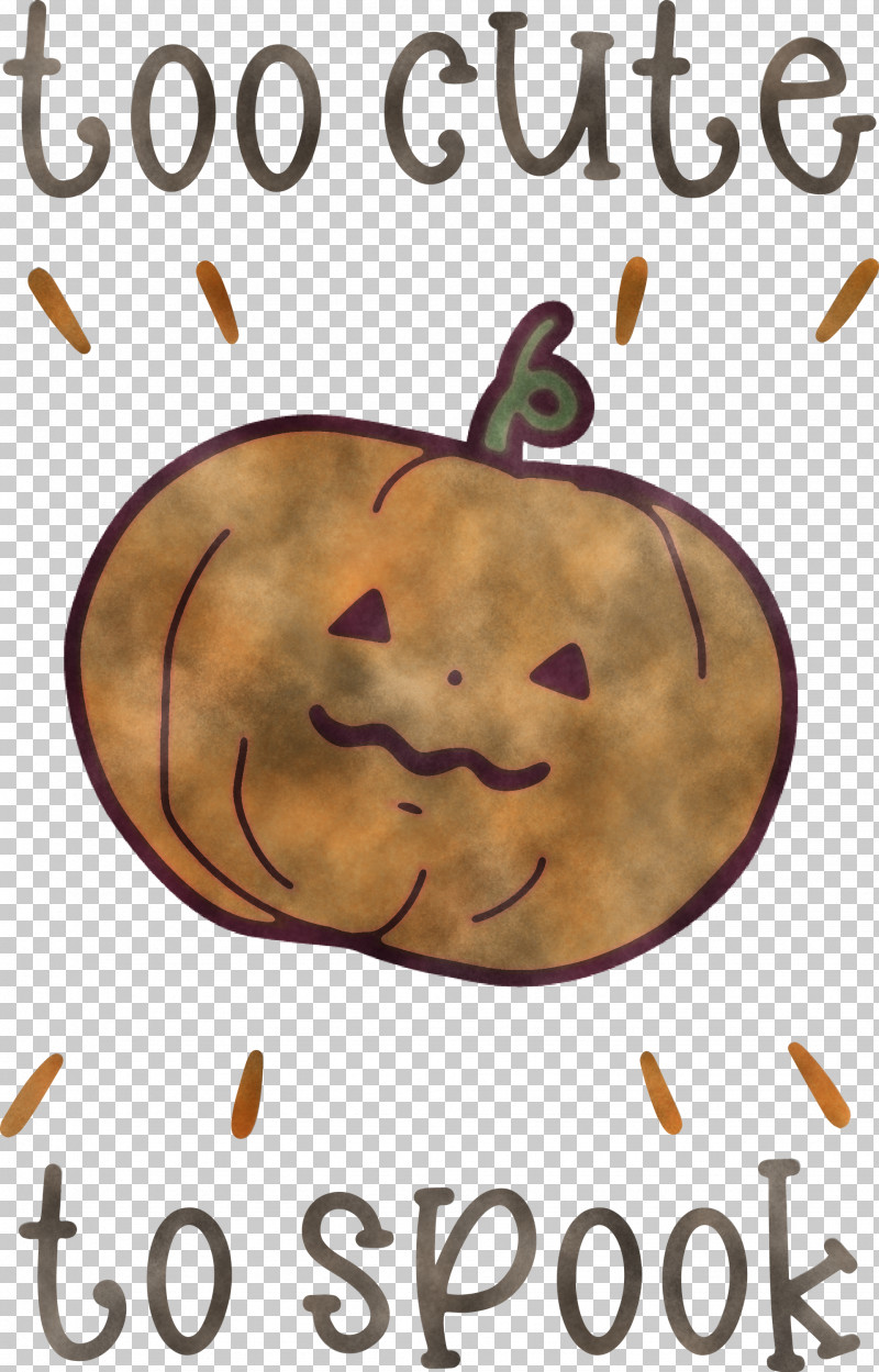 Halloween Too Cute To Spook Spook PNG, Clipart, Biology, Fruit, Halloween, Happiness, Meter Free PNG Download