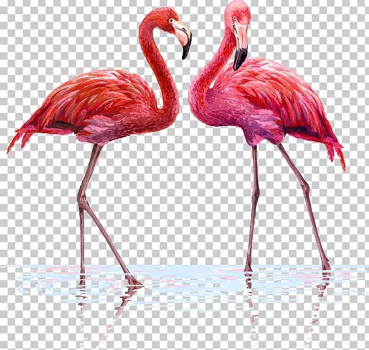 Flamingo Wall Decal Tapestry Interior Design Services PNG, Clipart, Beak, Bedroom, Bird, Birds, Canvas Free PNG Download