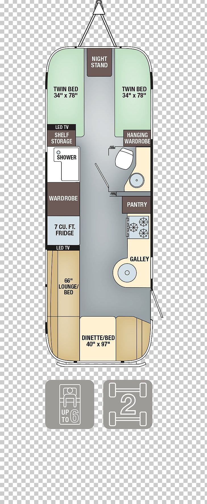 Floor Plan Airstream Caravan House PNG, Clipart, Air Conditioning, Airstream, Battery Furnace, Bunk Bed, Campervans Free PNG Download