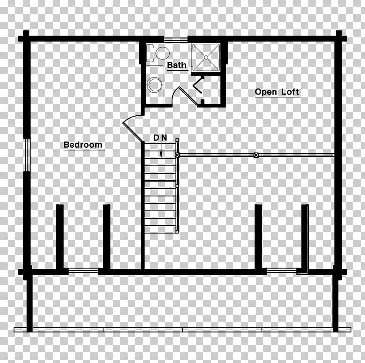 House Plan Floor Plan Log Cabin PNG, Clipart, Angle, Area, Bedroom, Black And White, Building Free PNG Download