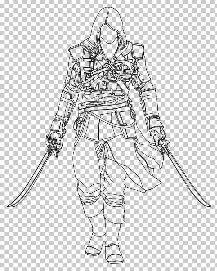 Assassin's Creed IV: Black Flag Edward Kenway Drawing Line Art Sketch PNG, Clipart, Drawing, Line Art, Others, Sketch Free PNG Download