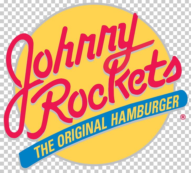 Hamburger Logo Johnny Rockets Restaurant Brand PNG, Clipart, Area, Brand, Diner, Food, Hamburger Free PNG Download