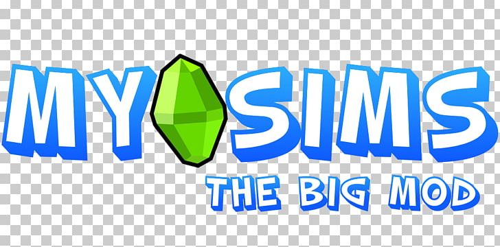 MySims Logo Mod PC Game Brand PNG, Clipart, Area, Brand, Game, Gmail, Green Free PNG Download