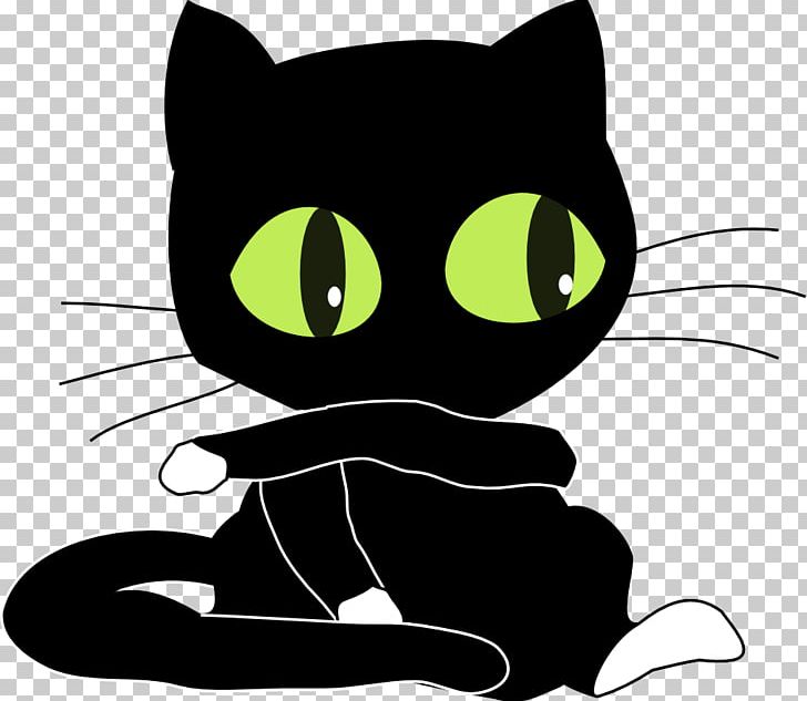 Black Cat Kitten Dog PNG, Clipart, Animation, Black, Black And White, Black Cat, Black Cat Images Free PNG Download