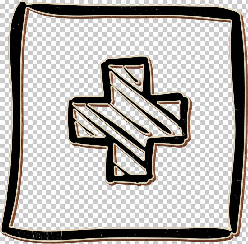 Interface Icon Social Media Hand Drawn Icon Pharmacy Cross Sketched Sign In Square Button Icon PNG, Clipart, Emblem, Geometry, Interface Icon, Mathematics, Meter Free PNG Download