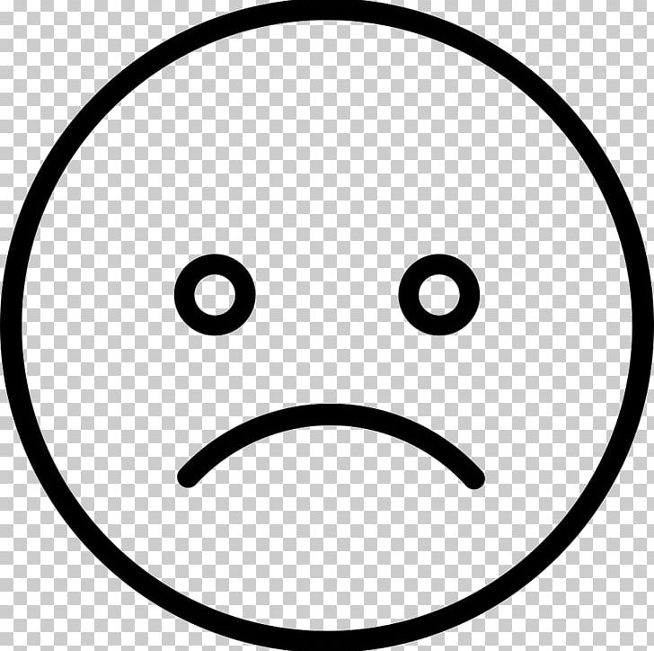 Smiley Emoticon Sadness PNG, Clipart, Area, Black And White, Circle, Computer Icons, Desktop Wallpaper Free PNG Download