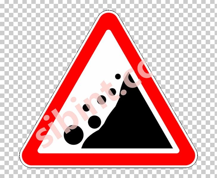 Traffic Sign Warning Sign Road PNG, Clipart, Angle, Area, Line, Road, Rockfall Free PNG Download
