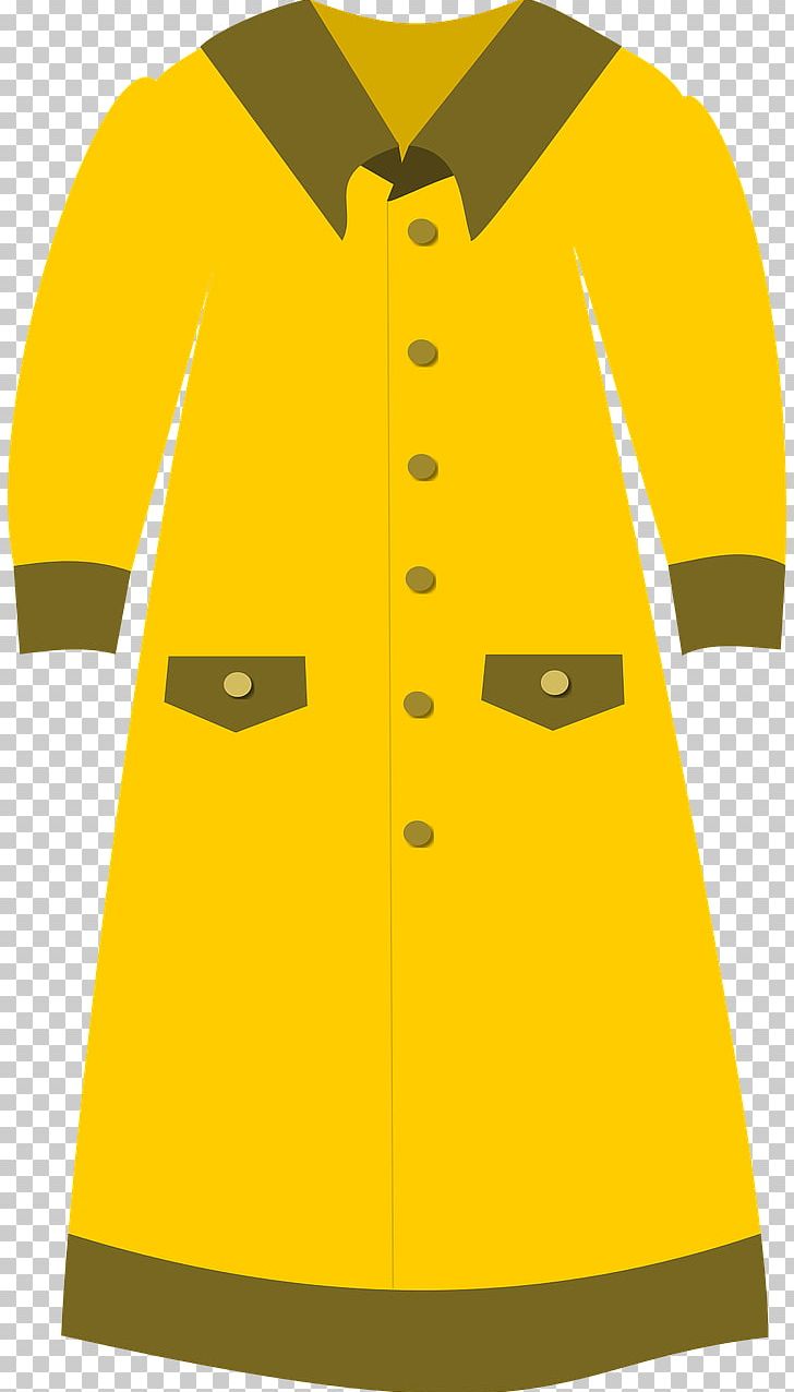 Yellow Dress Fashion Coat PNG, Clipart, Clothing, Coat, Collar, Dress, Fashion Free PNG Download