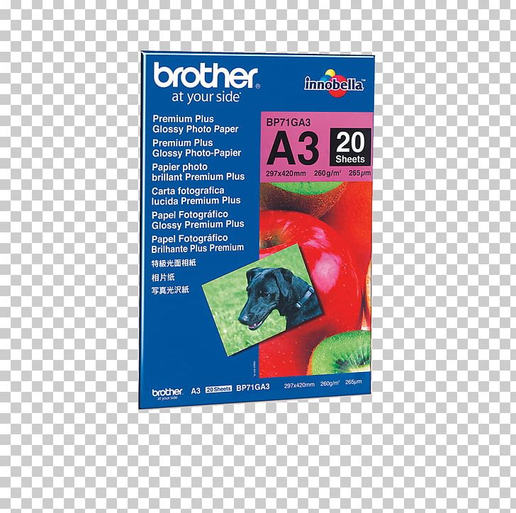 A4 Premium Glossy Photo Paper Brother Industries Printing Inkjet Paper PNG, Clipart, Brother, Brother Industries, Color Printing, Inkjet Material, Inkjet Paper Free PNG Download