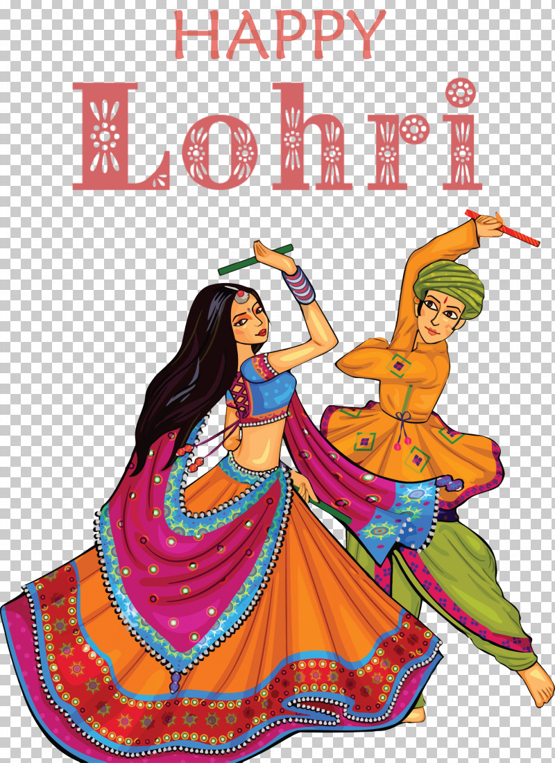 Happy Lohri PNG, Clipart, Dandiya Raas, Festival, Folk Dance, Garba, Gujarati Language Free PNG Download