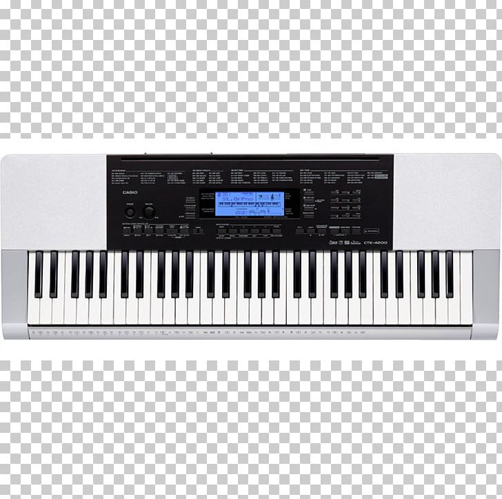 Casio CTK 4200 Keyboard Electronic Musical Instruments PNG