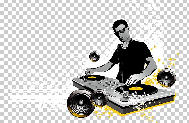 Disc Jockey Mixing Console DJ Mixer Nightclub PNG, Clipart, Anime ...